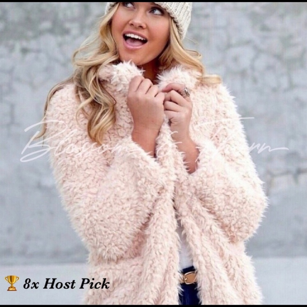 🆕 💖 Pink TEDDY BEAR Coat; 💖